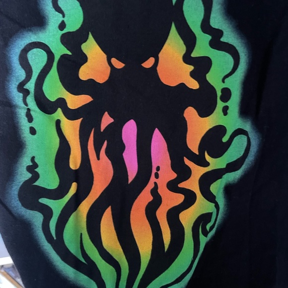 Hi My Name Is Mark Octopus Neon T-shirt/Mark Hoppus Merch Brand - Picture 2 of 3